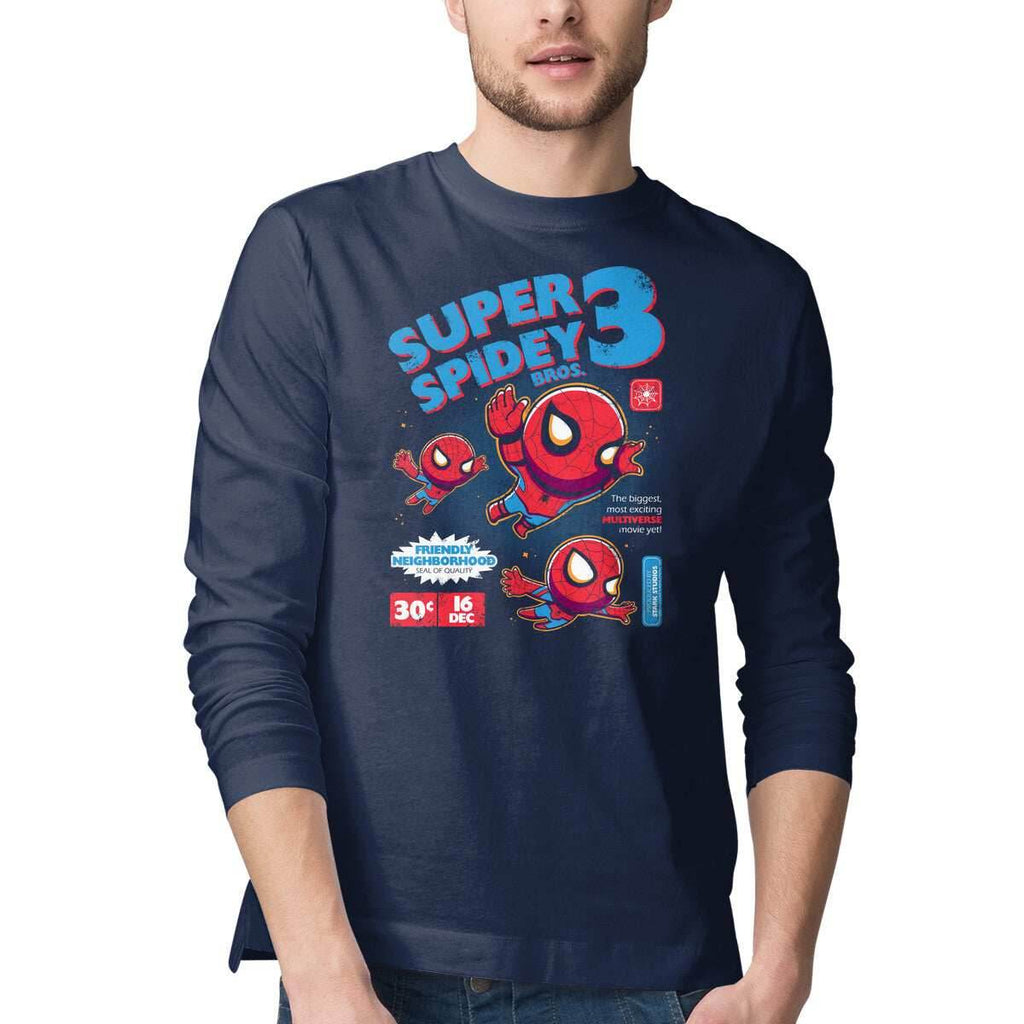Super Spidey Bros - Mens / Black / S