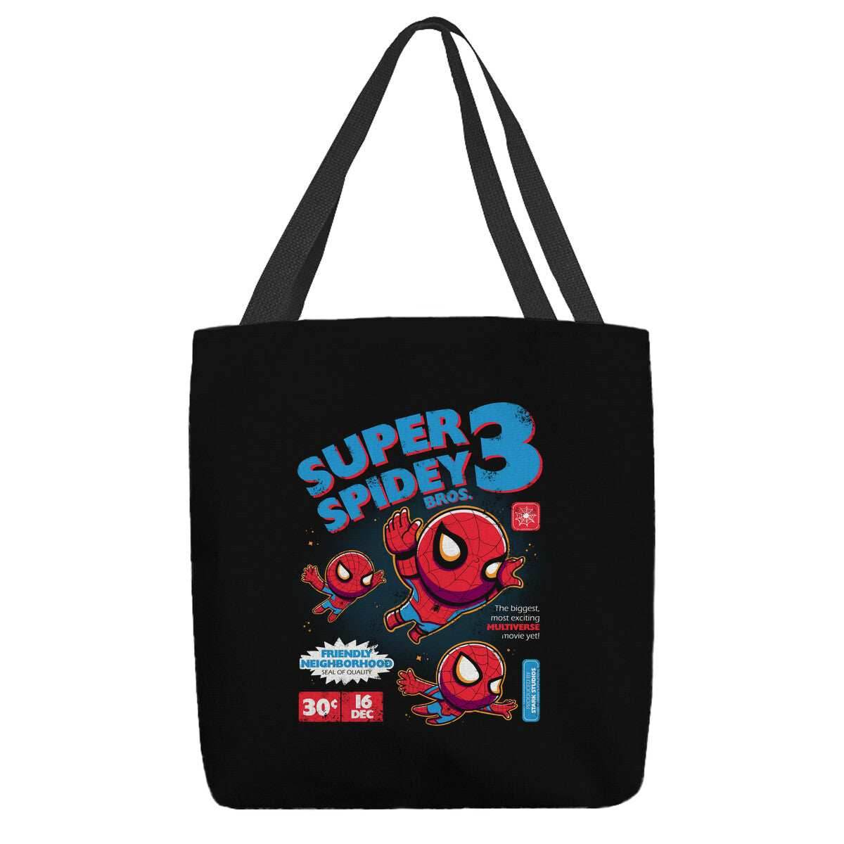 Super Spidey Bros - None / Black / 13x13
