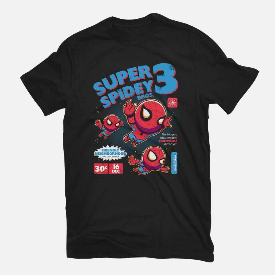 Super Spidey Bros - Unisex / Black / S