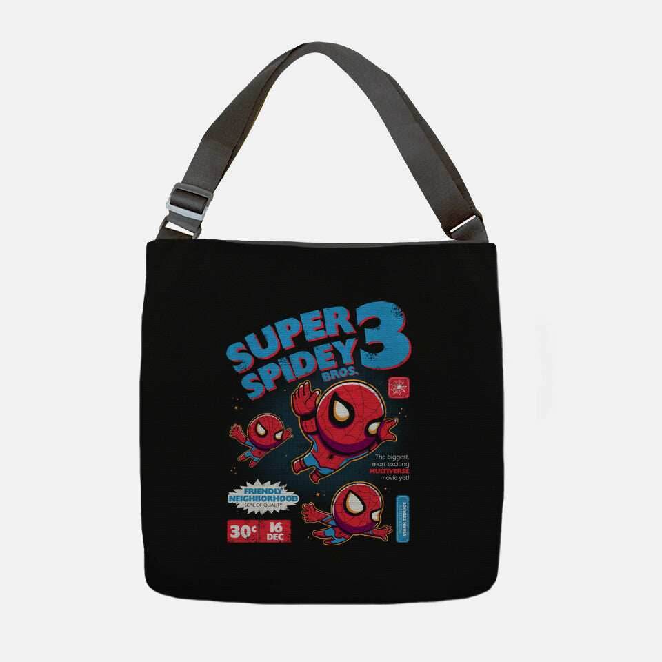 Super Spidey Bros - None / Black / 16x16
