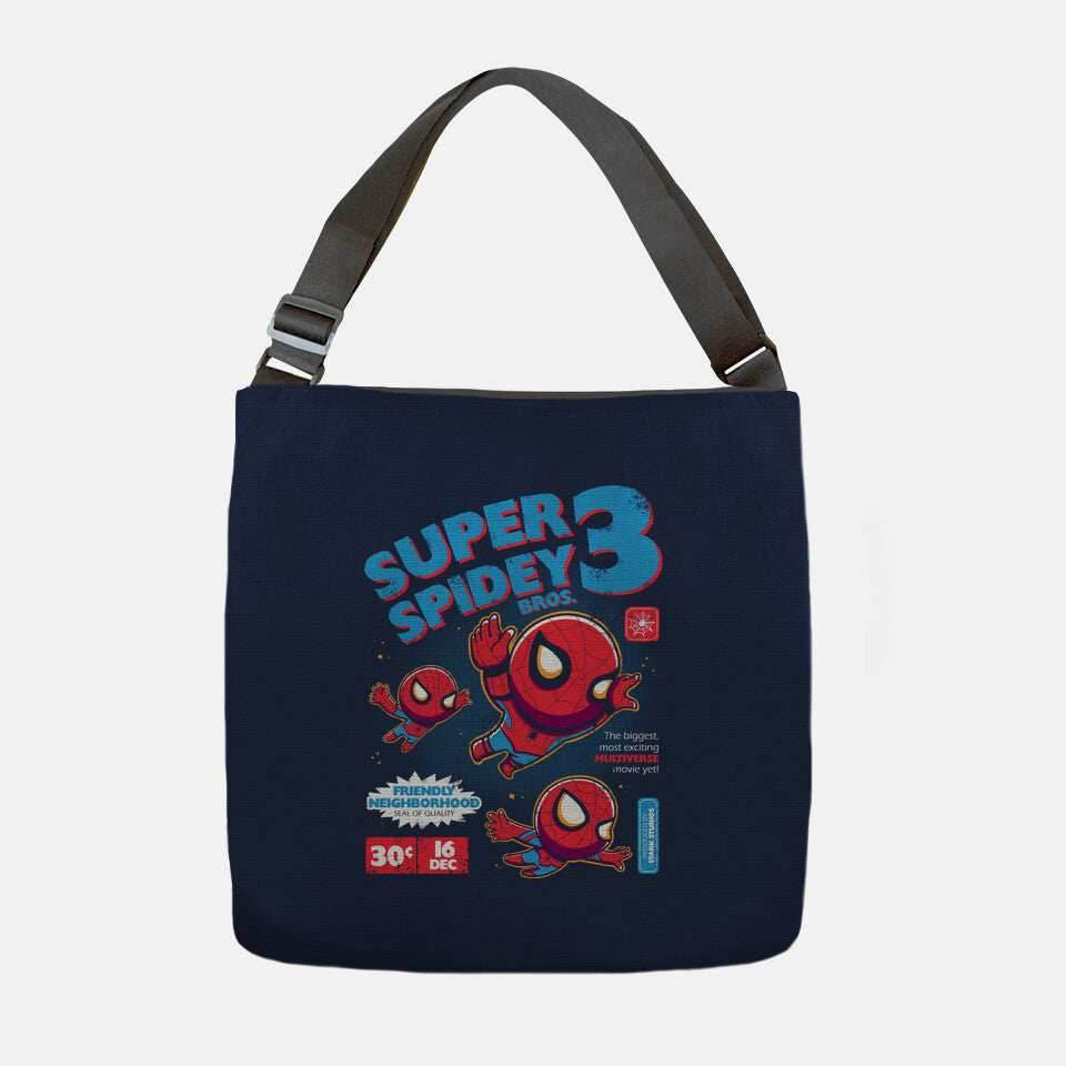 Super Spidey Bros - None / Black / 16x16