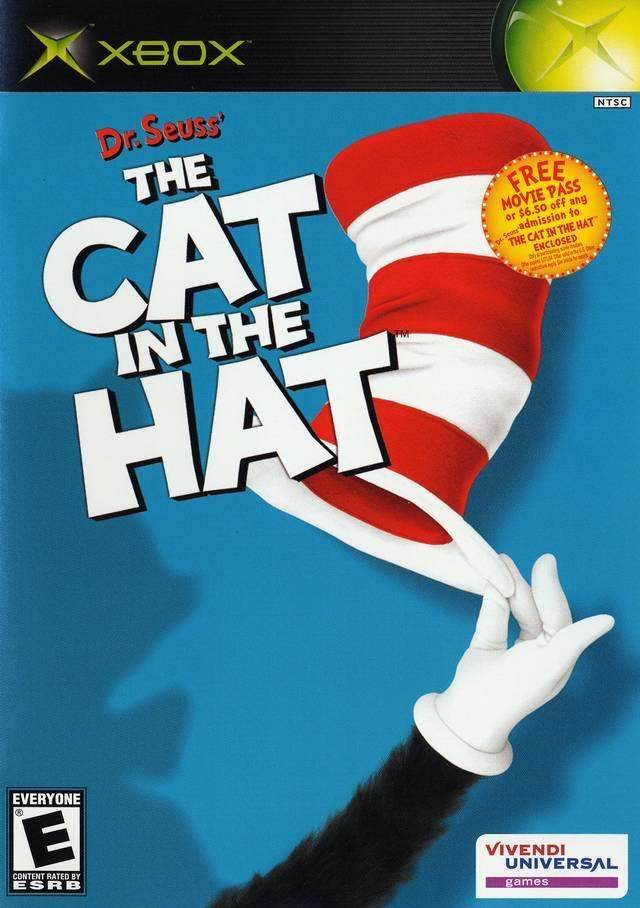 The Cat in the Hat (Xbox) - Game Manual Only