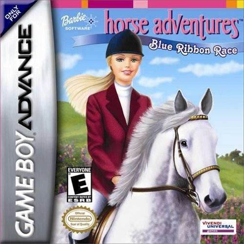 Barbie Horse Adventures Blue Ribbon Race (Gameboy Advance) - Game Manual Only