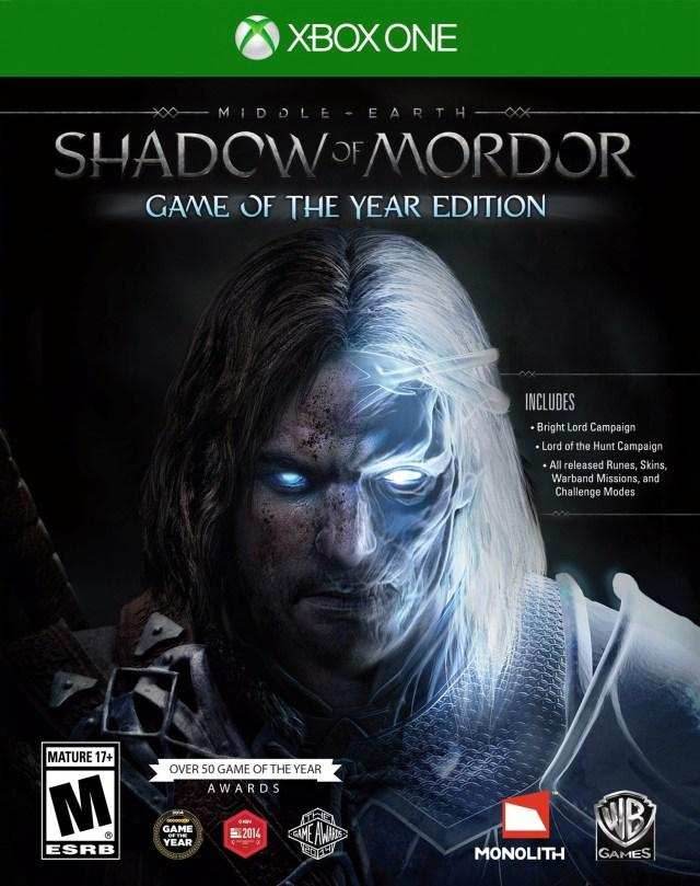 Middle Earth Shadow of Mordor Game Of The Year Edition (Xbox One) - Complete - Good