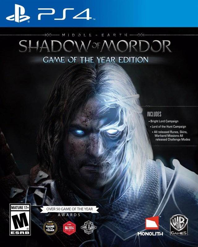 Middle Earth: Shadow of Mordor Game of The Year Edition (Playstation 4) - Game Manual Only
