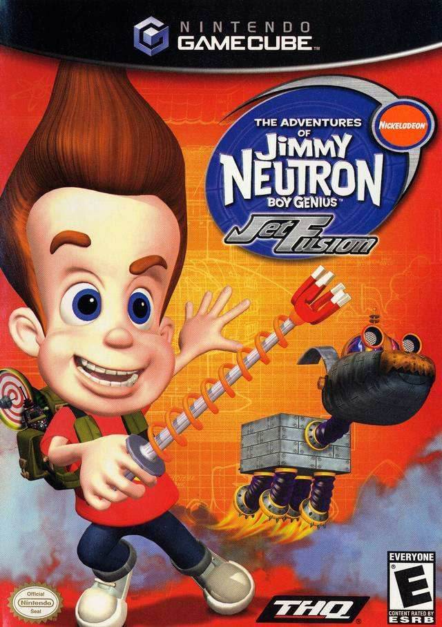 Jimmy Neutron Jet Fusion (Gamecube) - Game Manual Only
