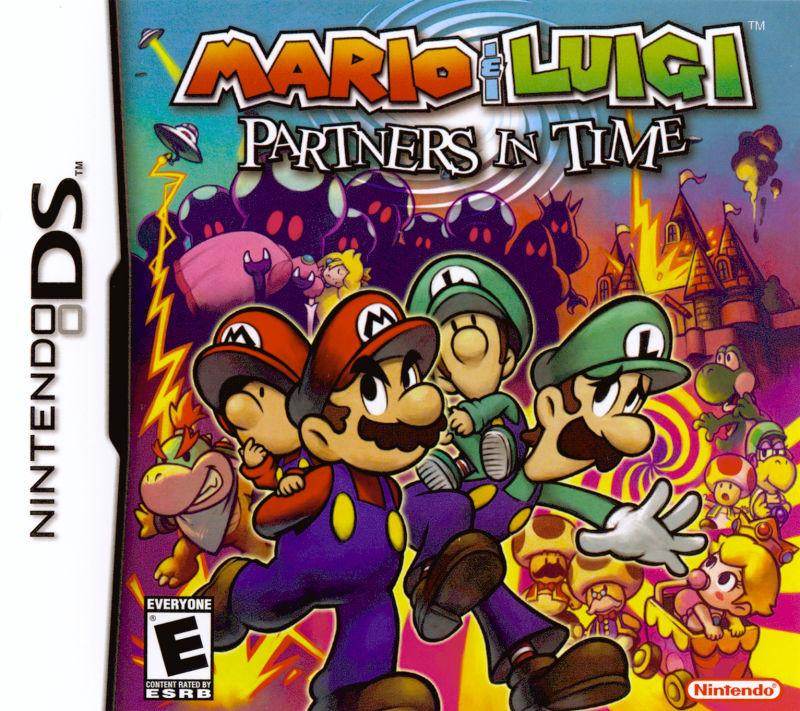 Mario & Luigi: Partners In Time (Nintendo DS) - Game Manual Only