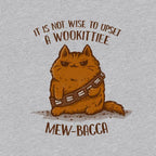 Mew-Bacca - Unisex / White / S