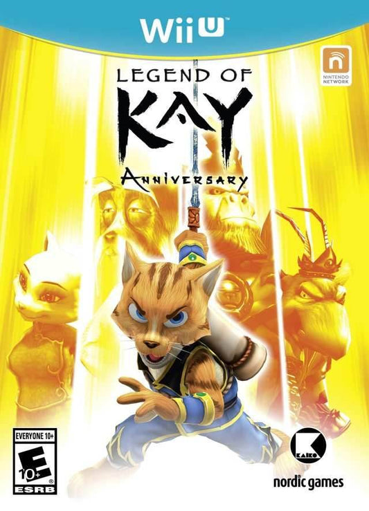 Legend of Kay Anniversary (WiiU) - Game Manual Only