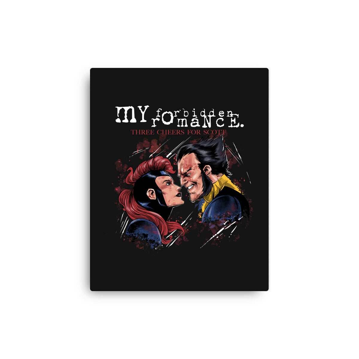 My Forbidden Romance - None / Black / 12x16