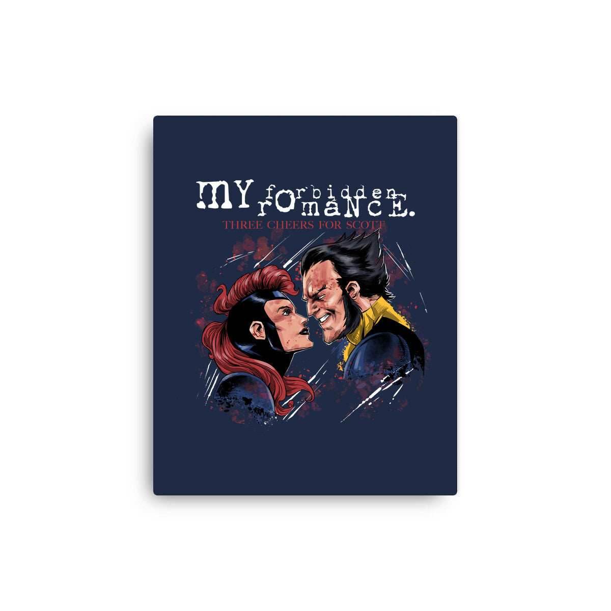 My Forbidden Romance - None / Black / 12x16
