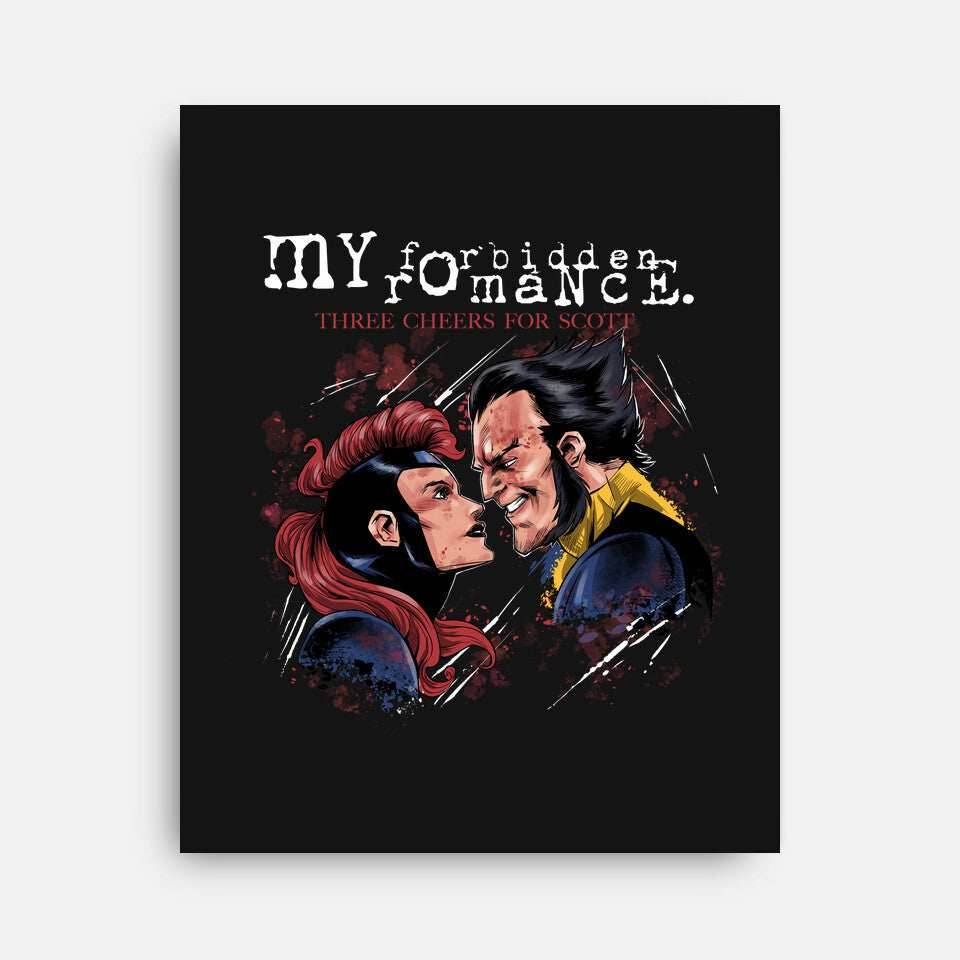 My Forbidden Romance - None / Black / 12x16