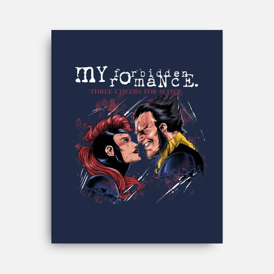 My Forbidden Romance - None / Black / 12x16