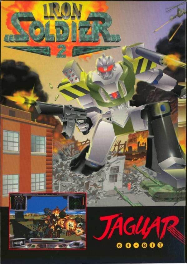 Iron Soldier 2 (Atari Jaguar) - Game Manual Only