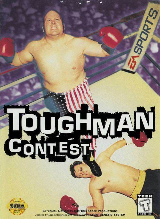 Toughman Contest (Sega Genesis) - Game Manual Only