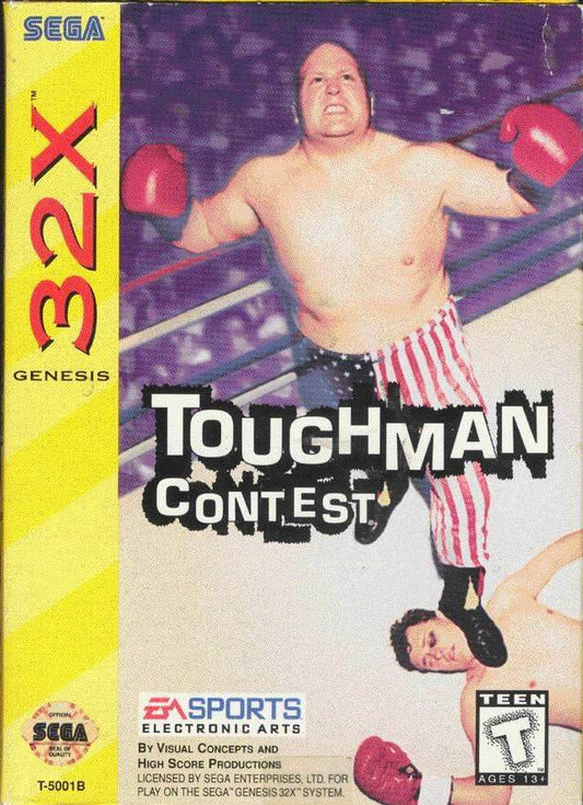 Toughman Contest 32X (Sega Genesis) - Game Manual Only