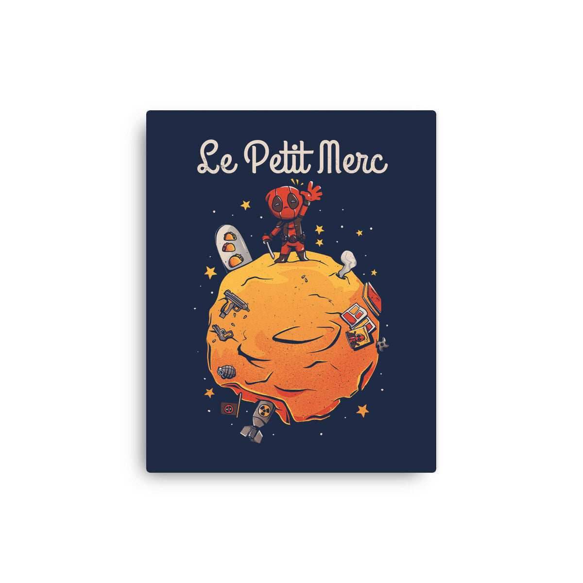 Le Petit Merc - None / Black / 12x16