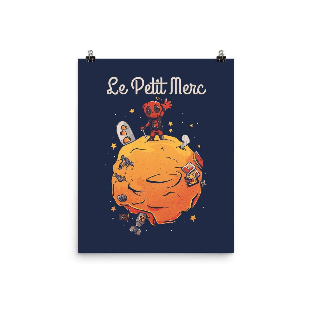 Le Petit Merc - None / Black / 12x16