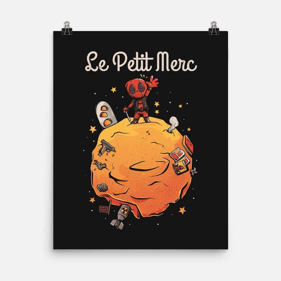 Le Petit Merc - None / Black / 12x16