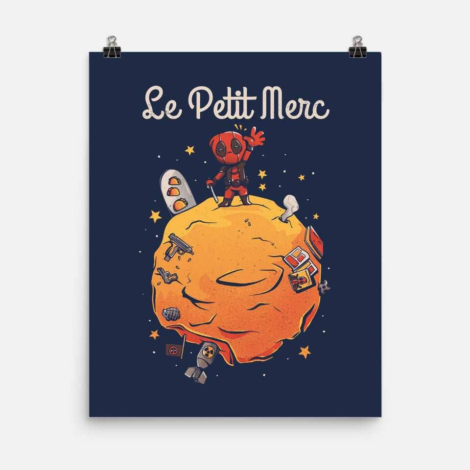 Le Petit Merc - None / Black / 12x16
