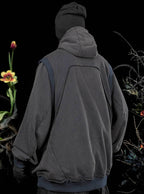 HiH28 Winter Wilderness Hoodie - Dark Khaki / M