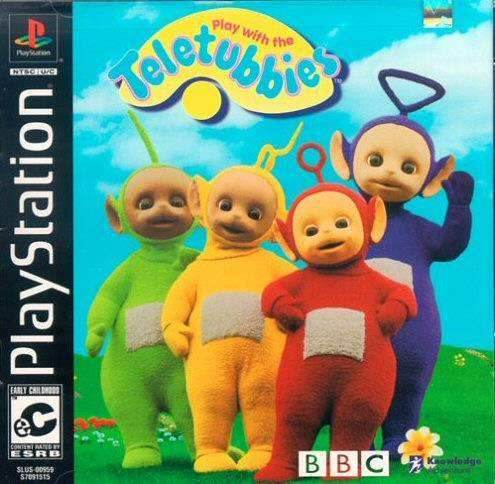 Play With the Teletubbies (Playstation) - Game Manual Only