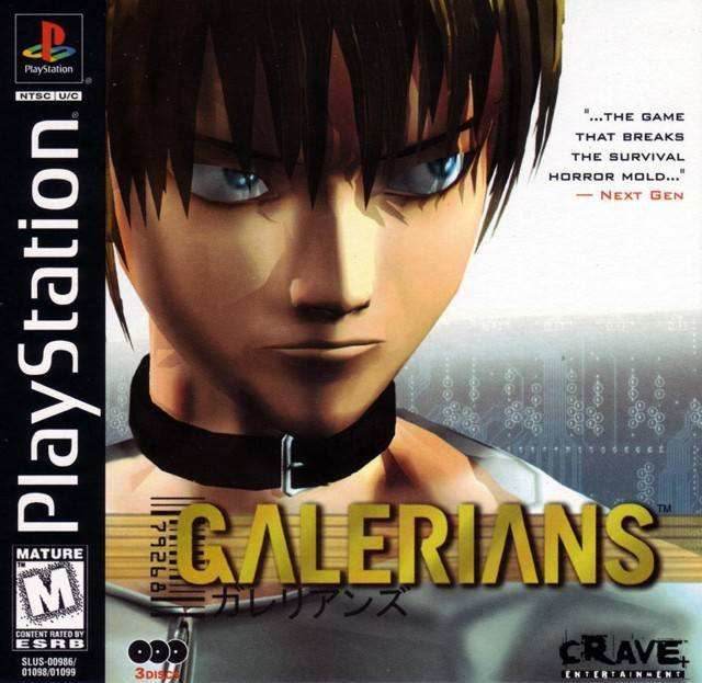 Galerians (Playstation) - Game Manual Only