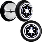 Licensed Star Wars Galactic Empire Symbol Cheater Plug Set