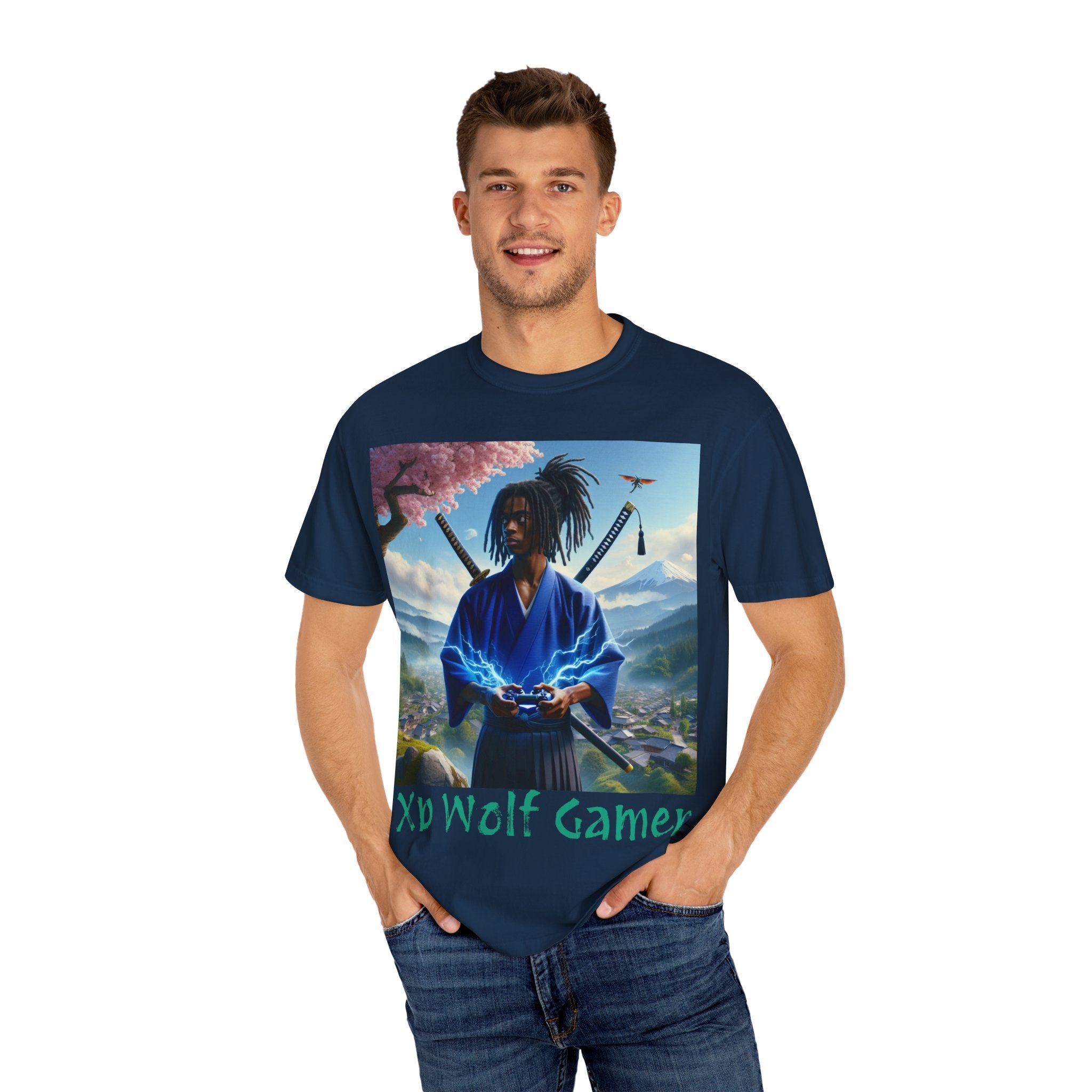 XP Wolf Gamer graphic Tee (The Lone Gamer)