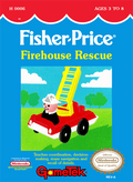 Fisher-Price Firehouse Rescue (Nintendo NES) - Game Manual Only