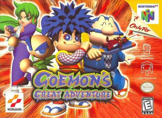 Goemon's Great Adventure (Nintendo 64) - Game Manual Only