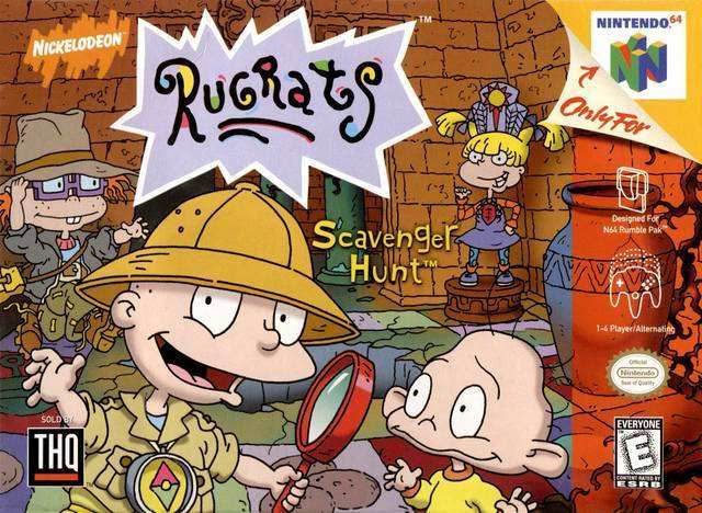 Rugrats: Scavenger Hunt (Nintendo 64) - Game Manual Only