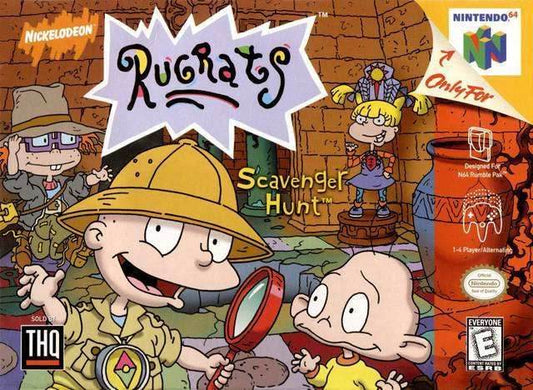 Rugrats: Scavenger Hunt (Nintendo 64) - Game Manual Only