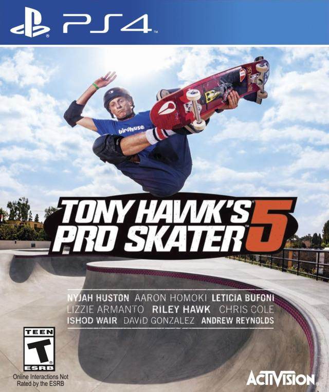 Tony Hawk's Pro Skater 5 (Playstation 4) - Game Manual Only