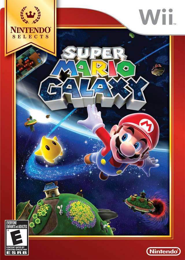 Super Mario Galaxy: Nintendo Selects (Wii) - Game Manual Only