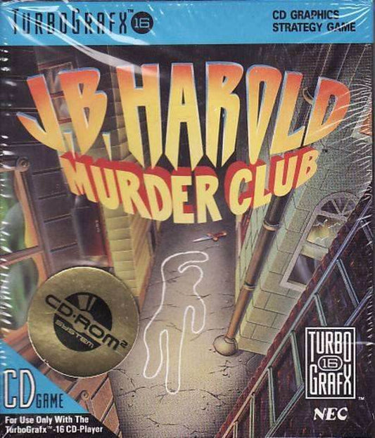 J.B. Harold Murder Club [Super CD] (TurboGrafx-16) - Game Manual Only
