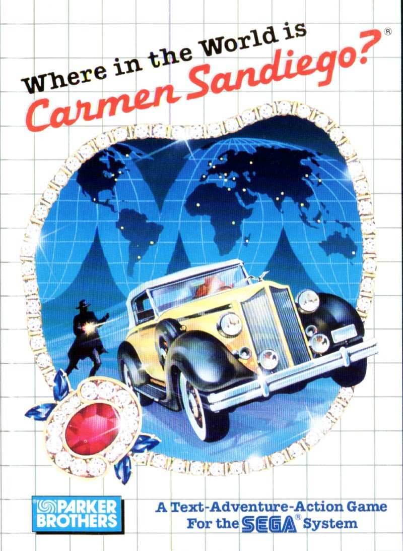 Where in the World is Carmen Sandiego (Sega Master System) - Game Manual Only