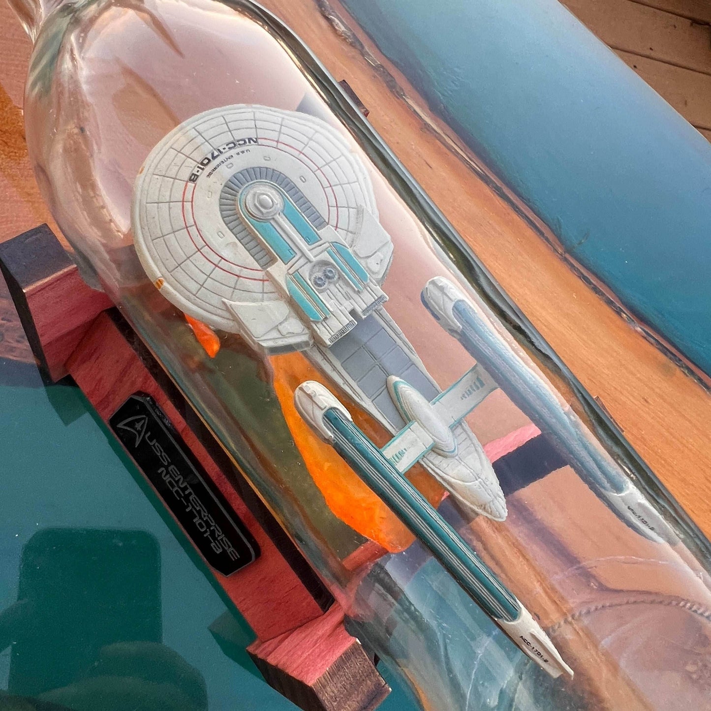 Star Trek NCC-1701-B Enterprise in a Bottle - 