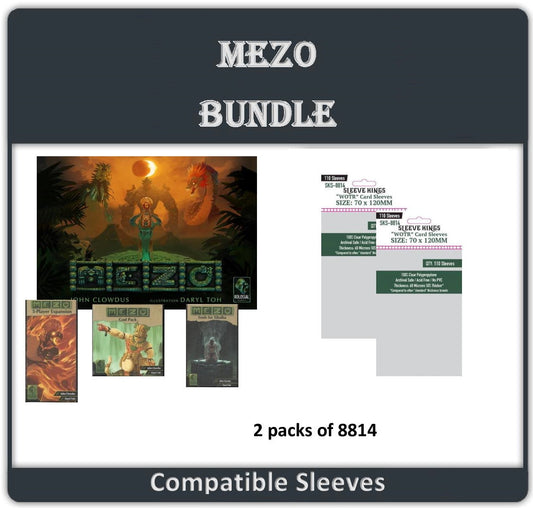 "MEZO" + Expansions Compatible Sleeve Bundle (8814 X 2) 