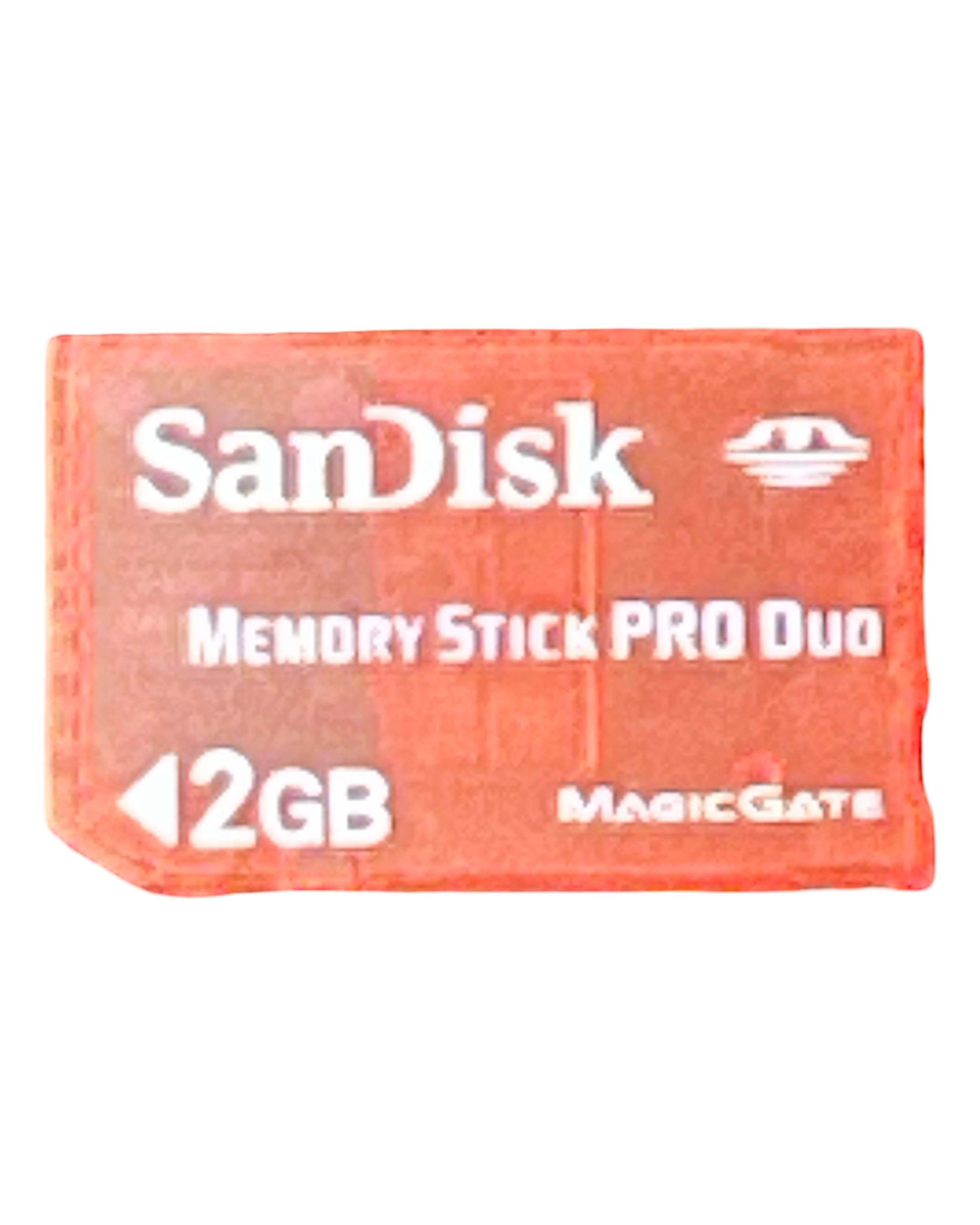 PSP Memory Stick Pro Duo - PSP - 2GB Red
