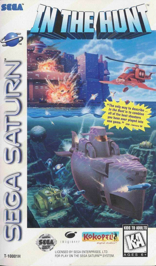 In the Hunt (Sega Saturn) - Game Manual Only
