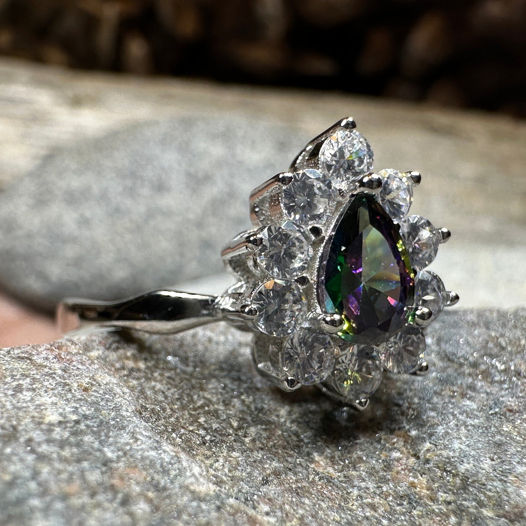 Celtic Vines Moonstone Ring