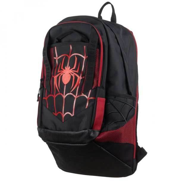 Spiderman Black/Red Laptop Backpack - 