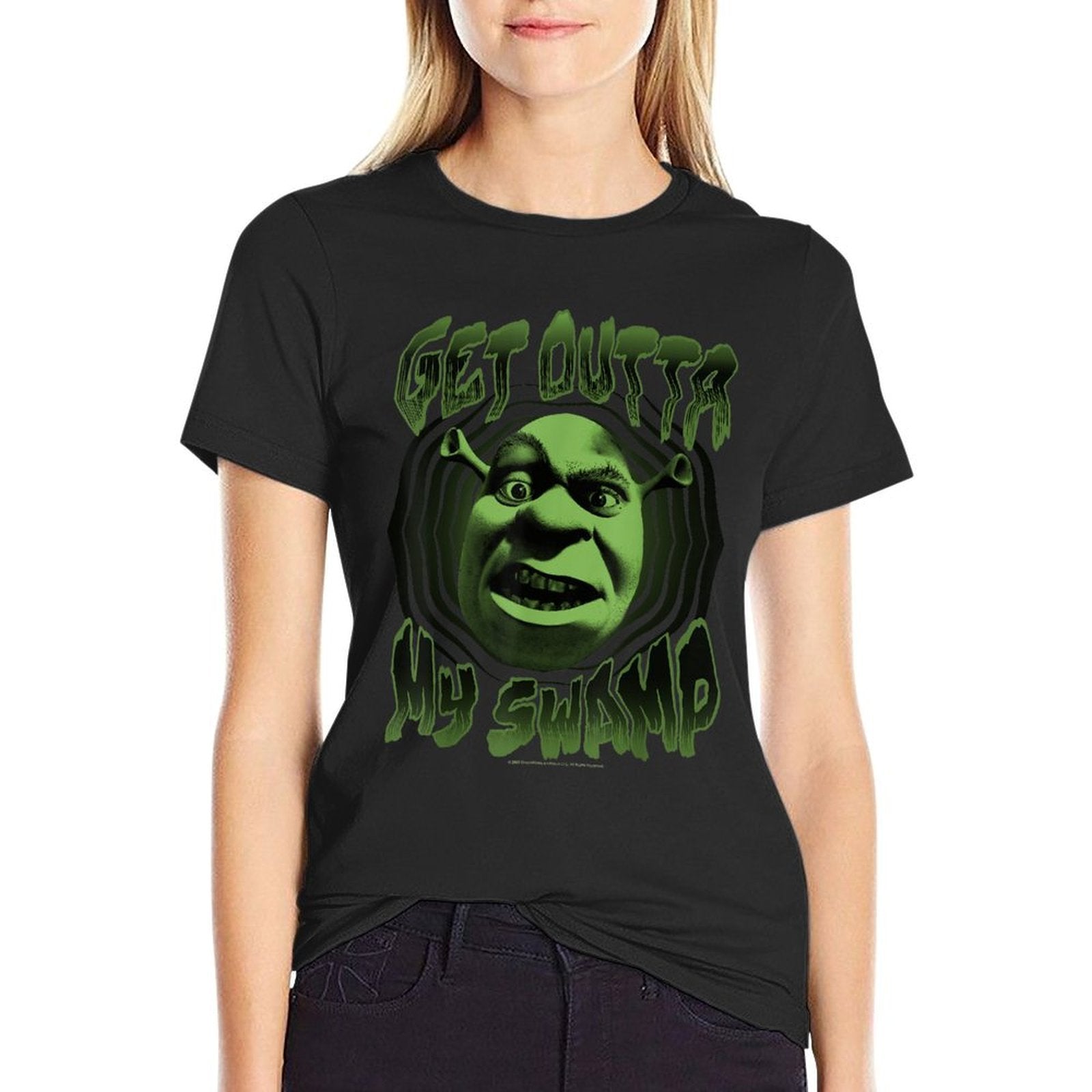 Shrek Get Outta My Swamp  Lightweight T-Shirt