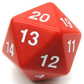 55mm D20 (Red w/ white) Spin-Down Die - 
