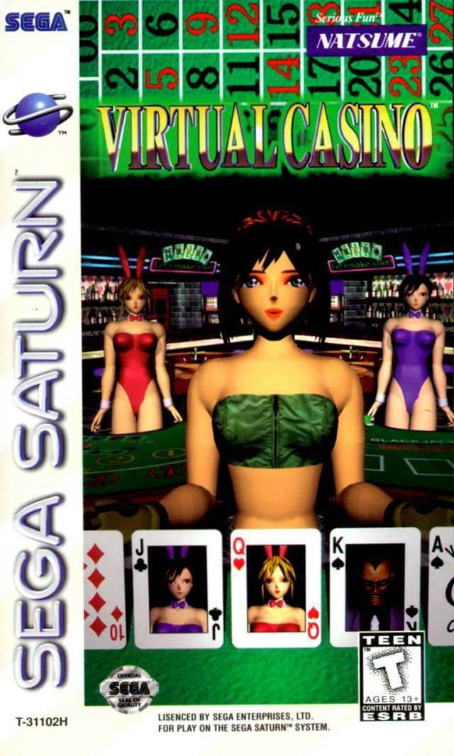 Virtual Casino (Sega Saturn) - Game Manual Only