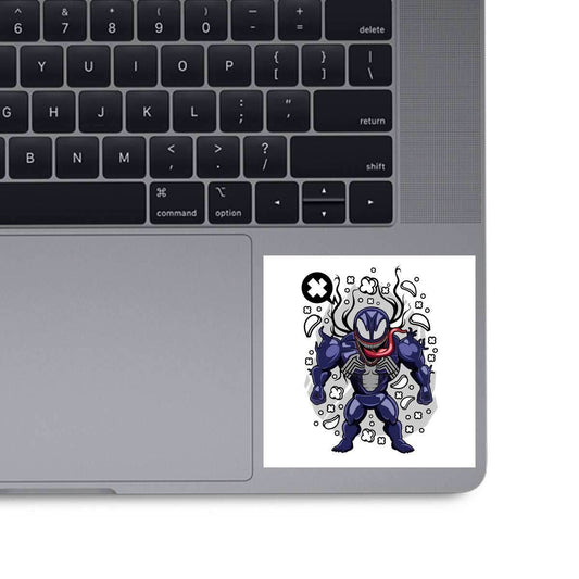 Cartoon Symbiote - None / White / 3x3