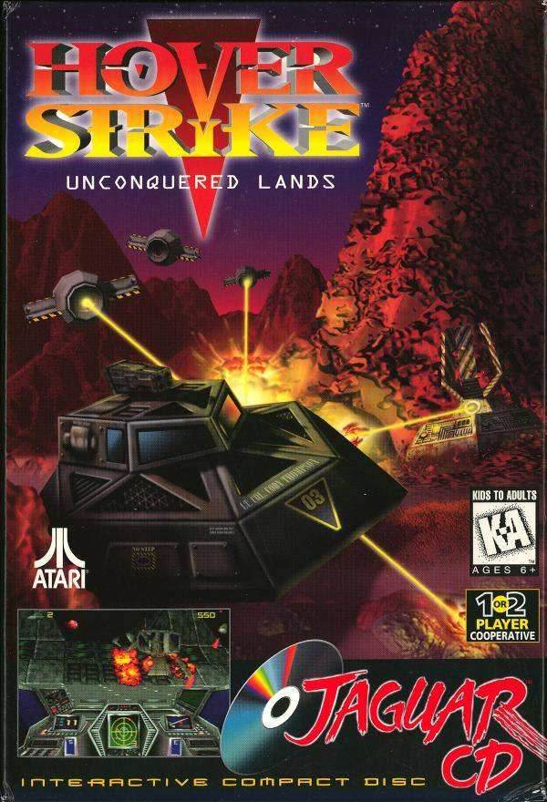 Hover Strike: Unconquered Lands (CD) (Atari Jaguar) - Game Manual Only