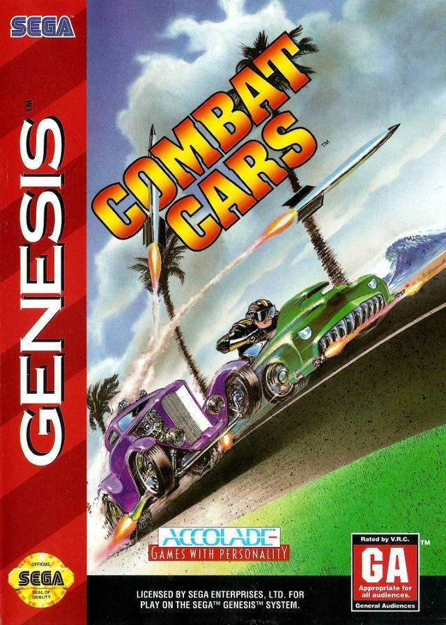 Combat Cars (Sega Genesis) - Game Manual Only