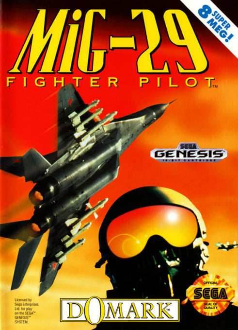 MIG-29 Fighter Pilot (Sega Genesis) - Game Manual Only